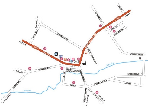 Mapa Iłów Mapa Iłów
